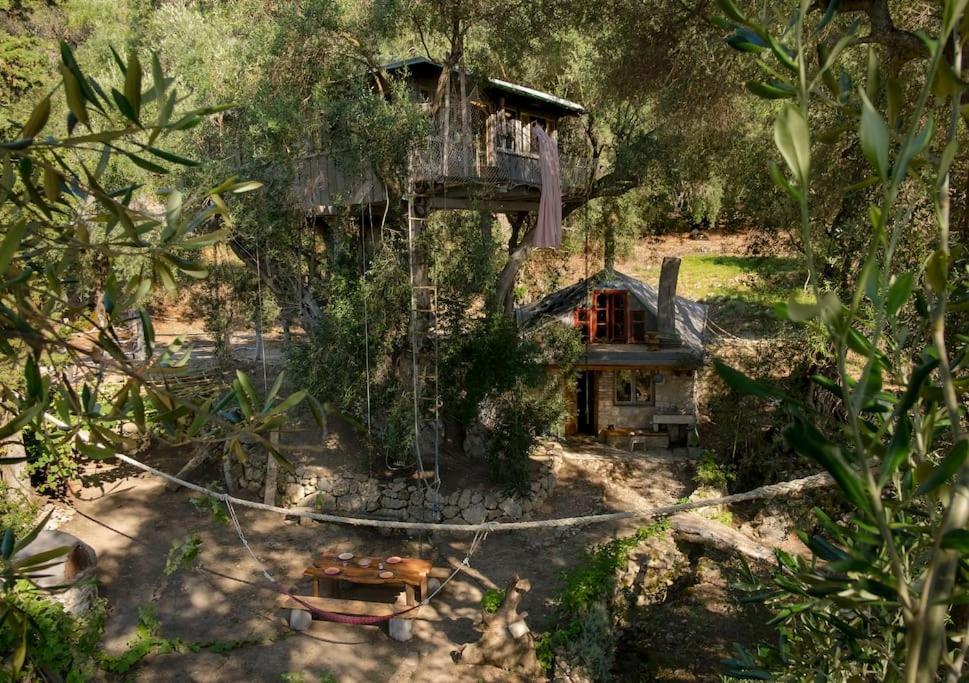 Margaritis'S Treehouse Paramonas (Corfu) Exterior foto